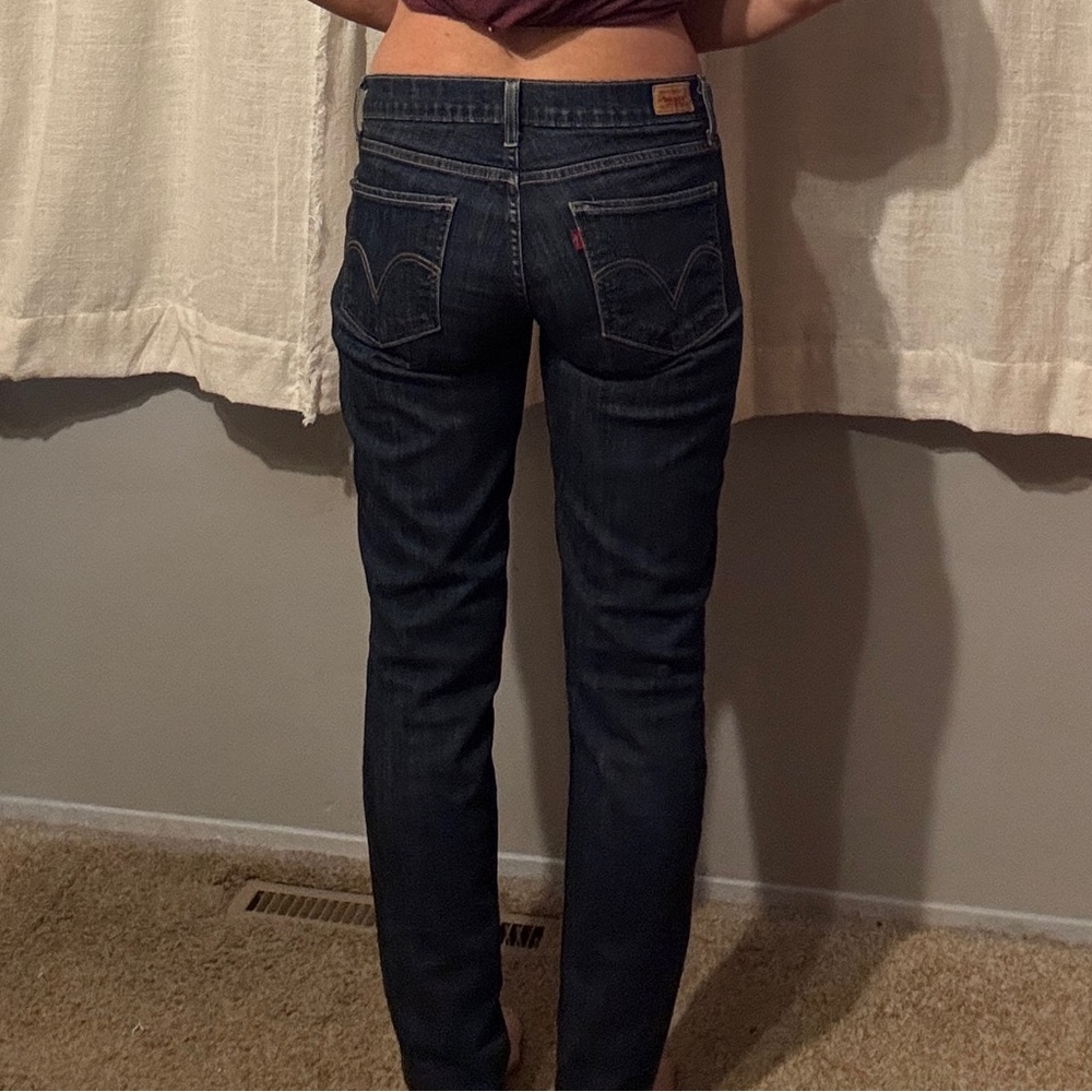 Levi's 524 Superlow Blue Jeans - Picture 2 of 6